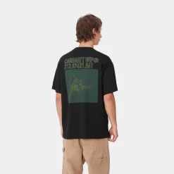 T-Shirts & Polos>Carhartt WIP S/S Coordinate 02 T-Shirt Black