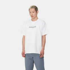 T-Shirts & Polos>Carhartt WIP S/S Coordinate 01 T-Shirt White
