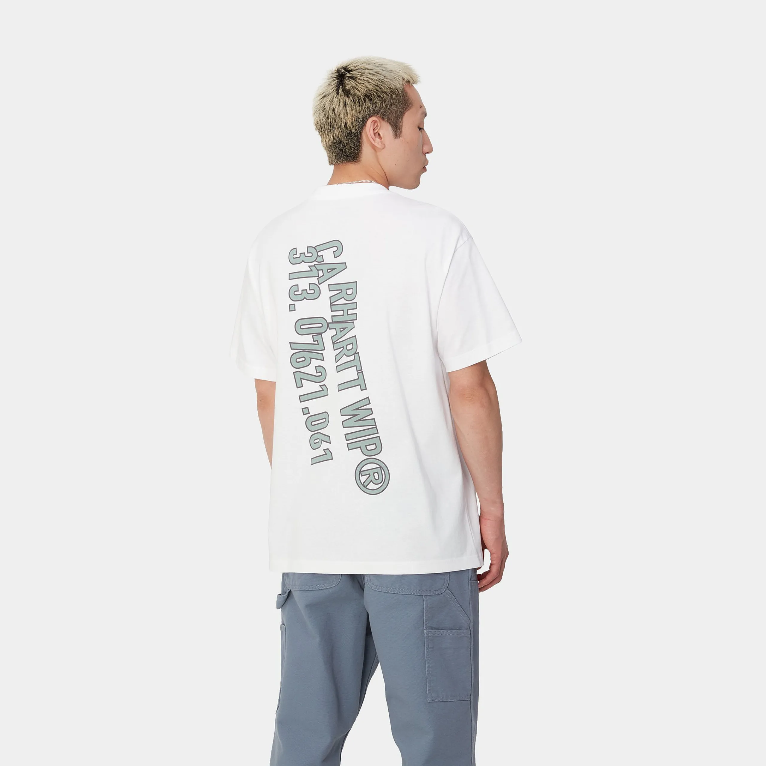 T-Shirts & Polos>Carhartt WIP S/S Coordinate 01 T-Shirt White