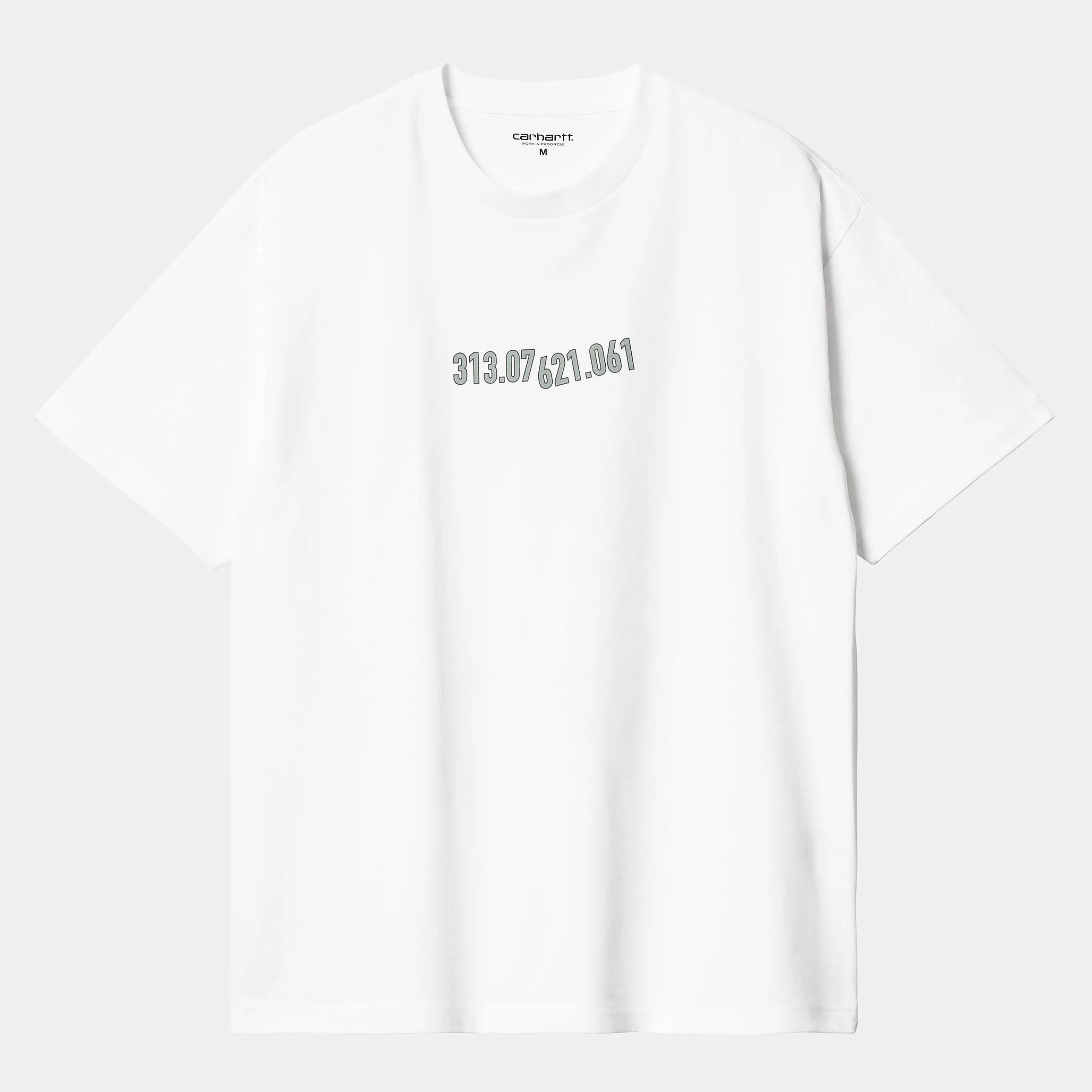 T-Shirts & Polos>Carhartt WIP S/S Coordinate 01 T-Shirt White