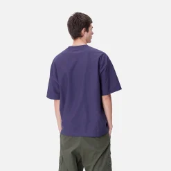 T-Shirts & Polos>Carhartt WIP S/S Dawson T-Shirt Aura