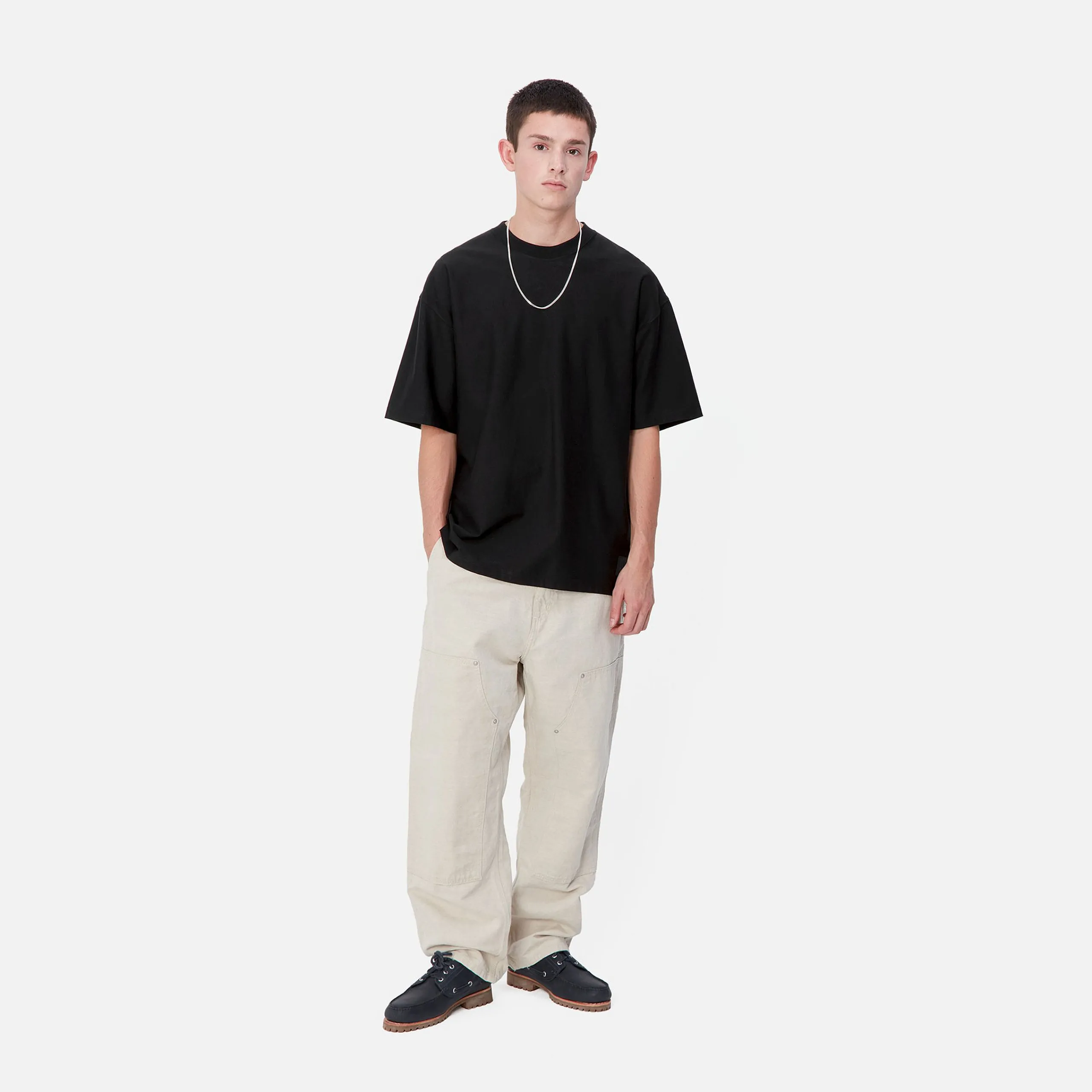 T-Shirts & Polos>Carhartt WIP S/S Dawson T-Shirt Black