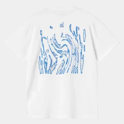 T-Shirts & Polos>Carhartt WIP S/S DUBLAB 25 YRS T-Shirt White