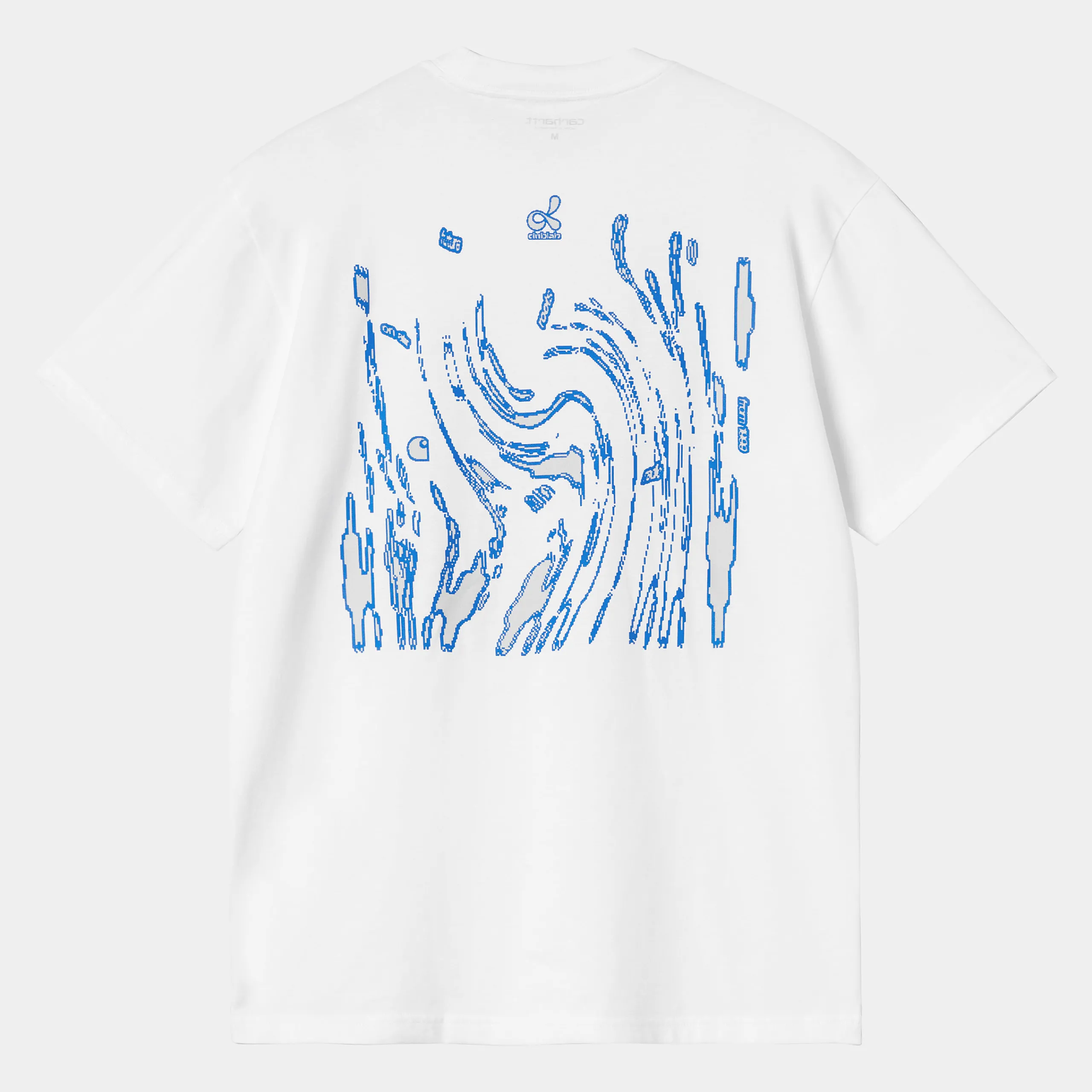 T-Shirts & Polos>Carhartt WIP S/S DUBLAB 25 YRS T-Shirt White