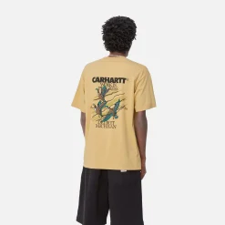 T-Shirts & Polos>Carhartt WIP S/S Ducks T-Shirt Bourbon