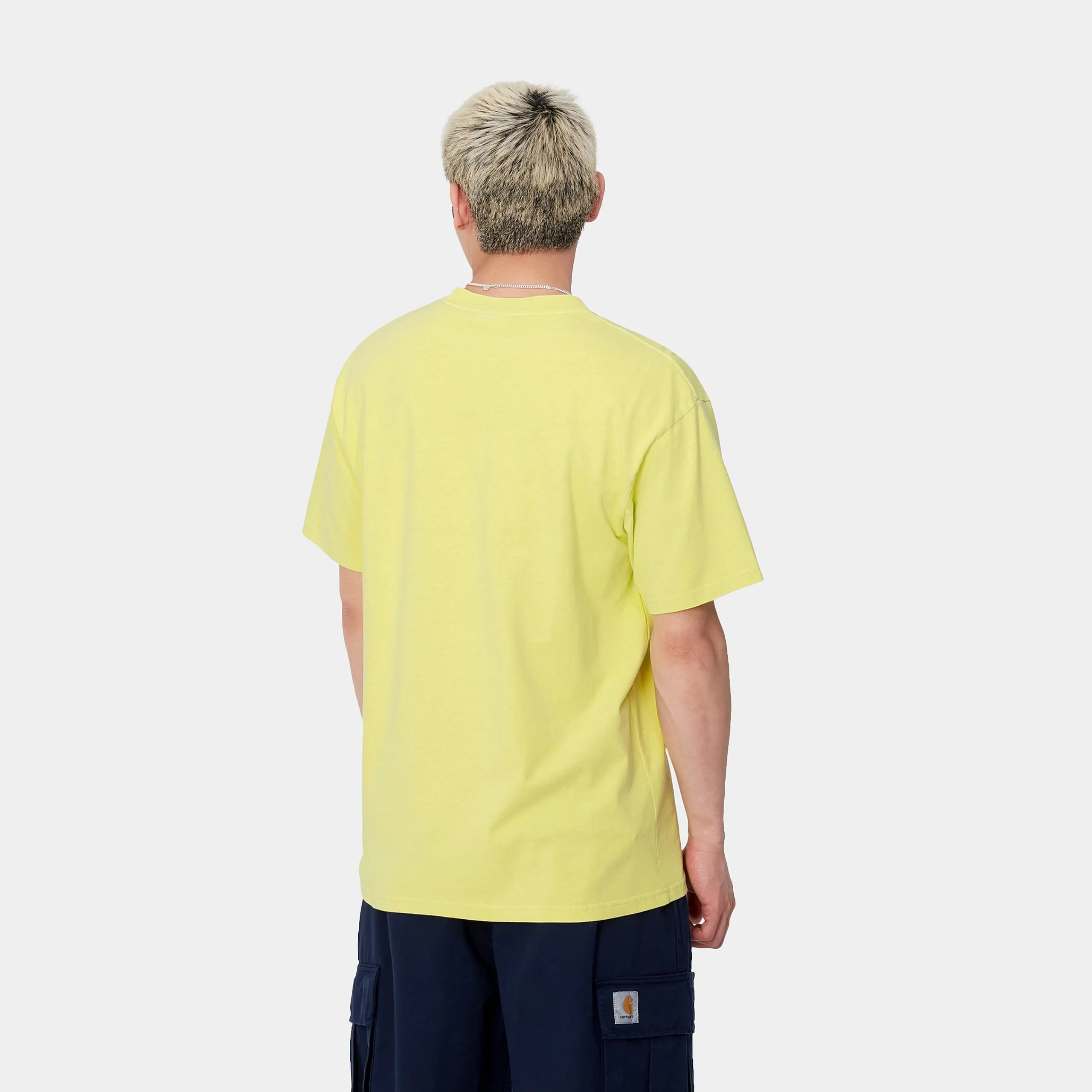 T-Shirts & Polos>Carhartt WIP S/S Duster Script T-Shirt Arctic Lime