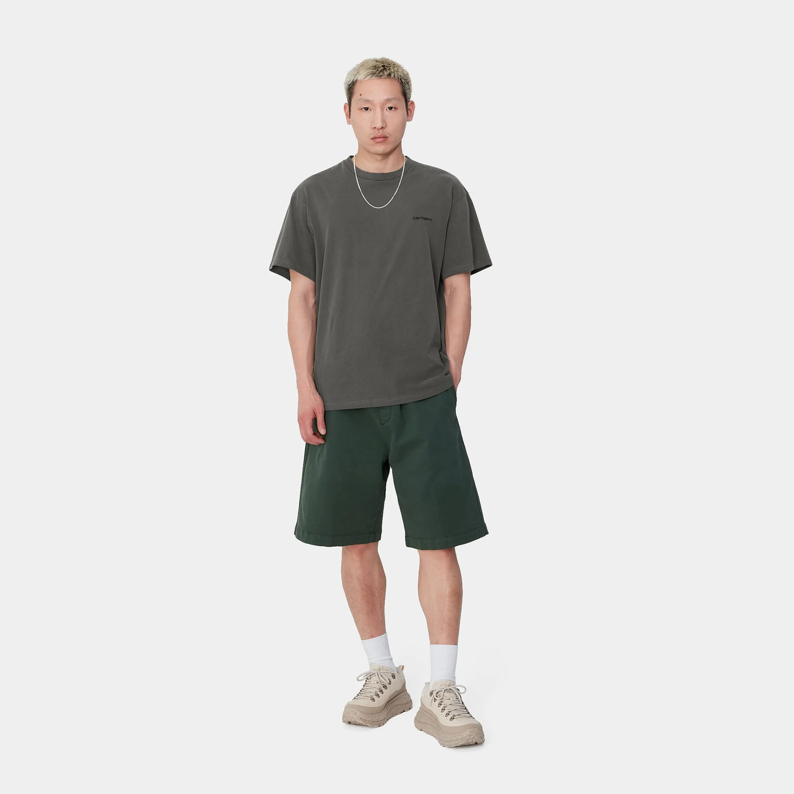 T-Shirts & Polos>Carhartt WIP S/S Duster Script T-Shirt Black