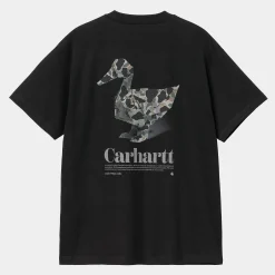 T-Shirts & Polos>Carhartt WIP S/S Fold Duck T-Shirt Black