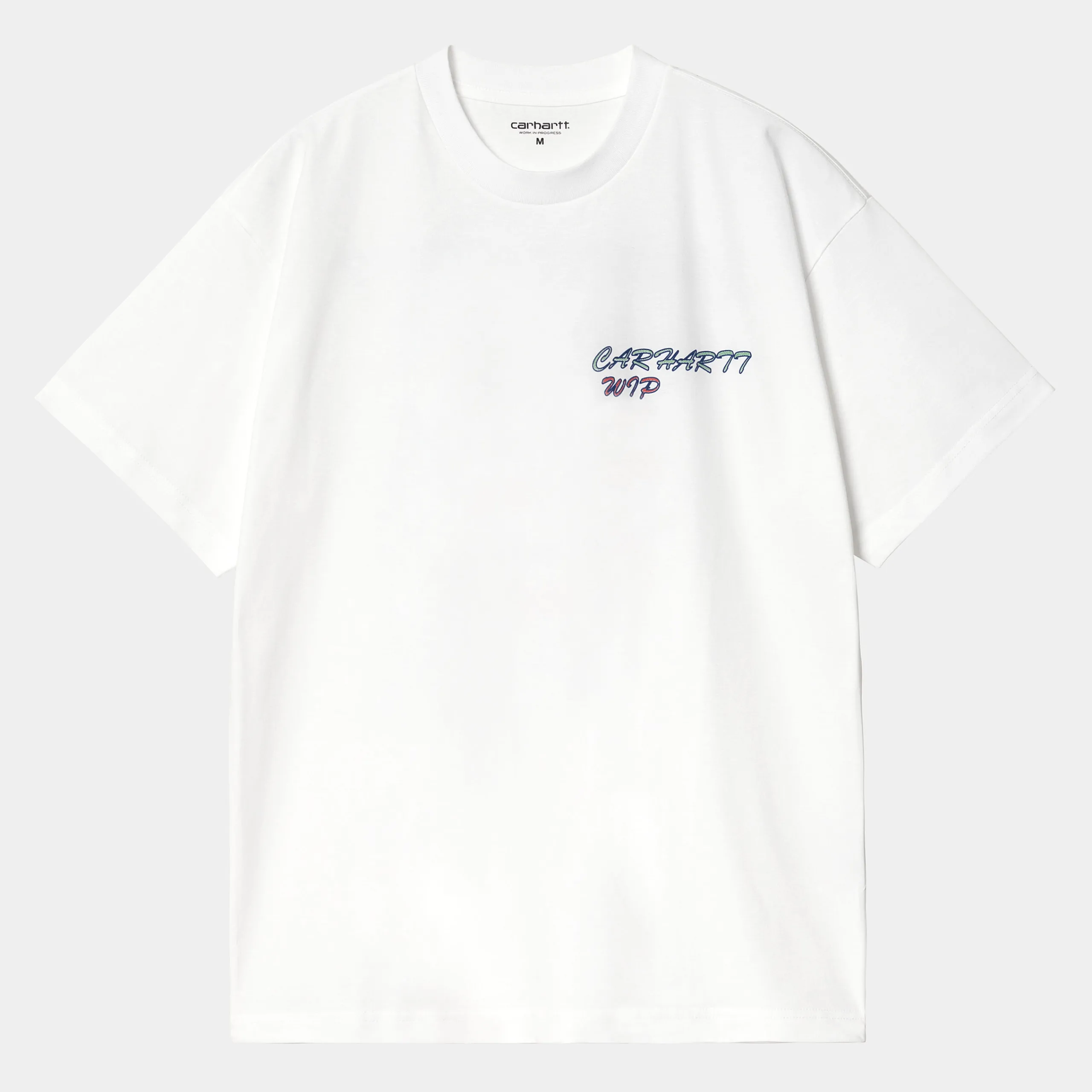 T-Shirts & Polos>Carhartt WIP S/S Gelato T-Shirt White
