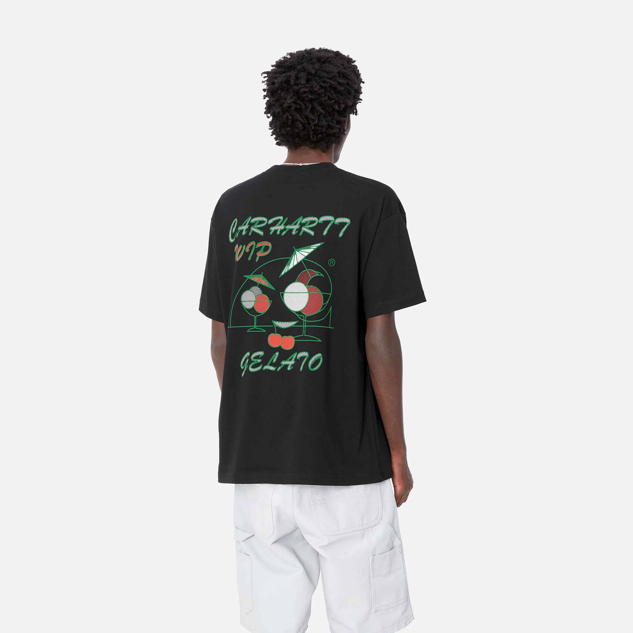 T-Shirts & Polos>Carhartt WIP S/S Gelato T-Shirt Black