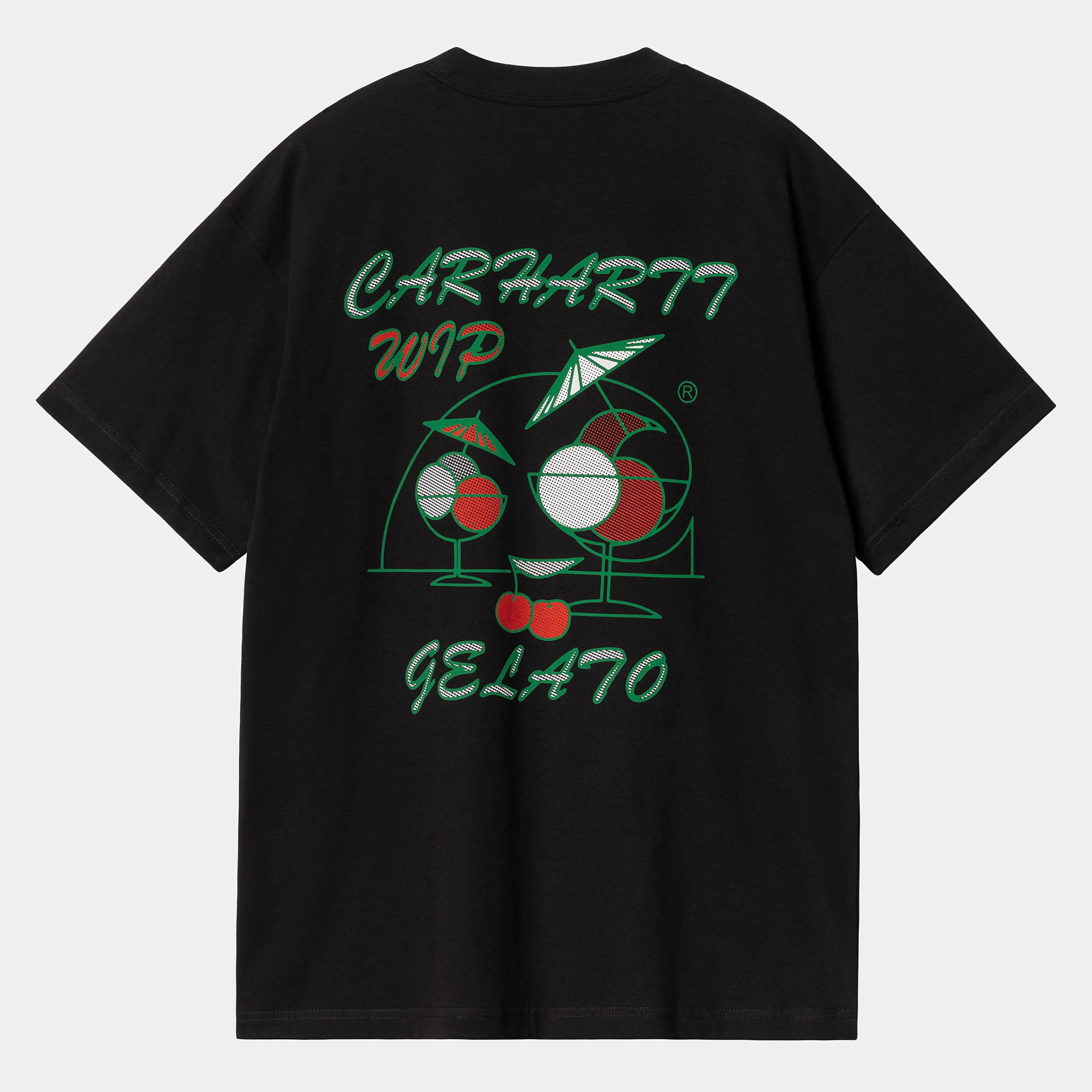 T-Shirts & Polos>Carhartt WIP S/S Gelato T-Shirt Black