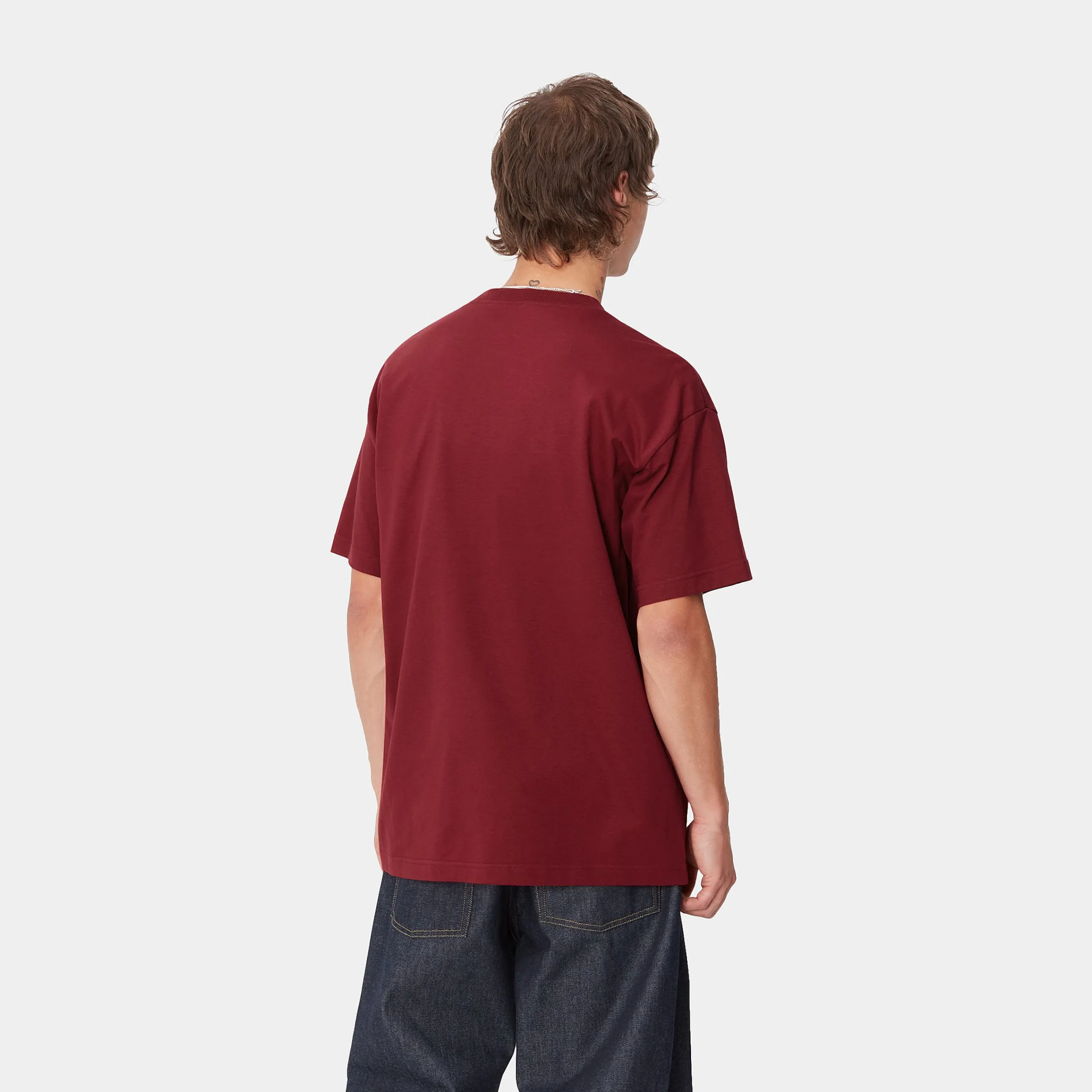T-Shirts & Polos>Carhartt WIP S/S Goo T-Shirt Scarlet