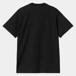 T-Shirts & Polos>Carhartt WIP S/S Graphic Works T-Shirt Black