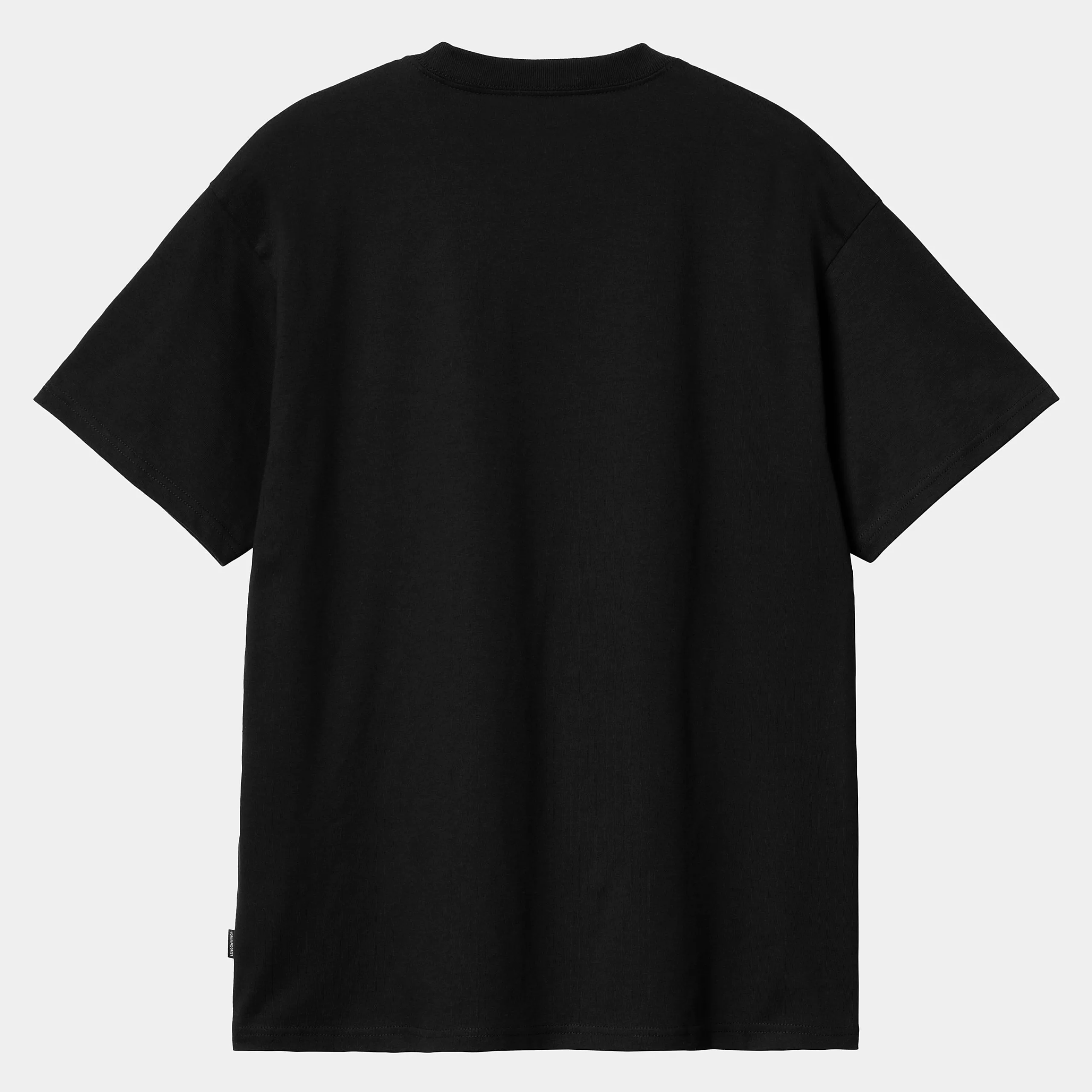 T-Shirts & Polos>Carhartt WIP S/S Heart Train Pocket T-Shirt Black