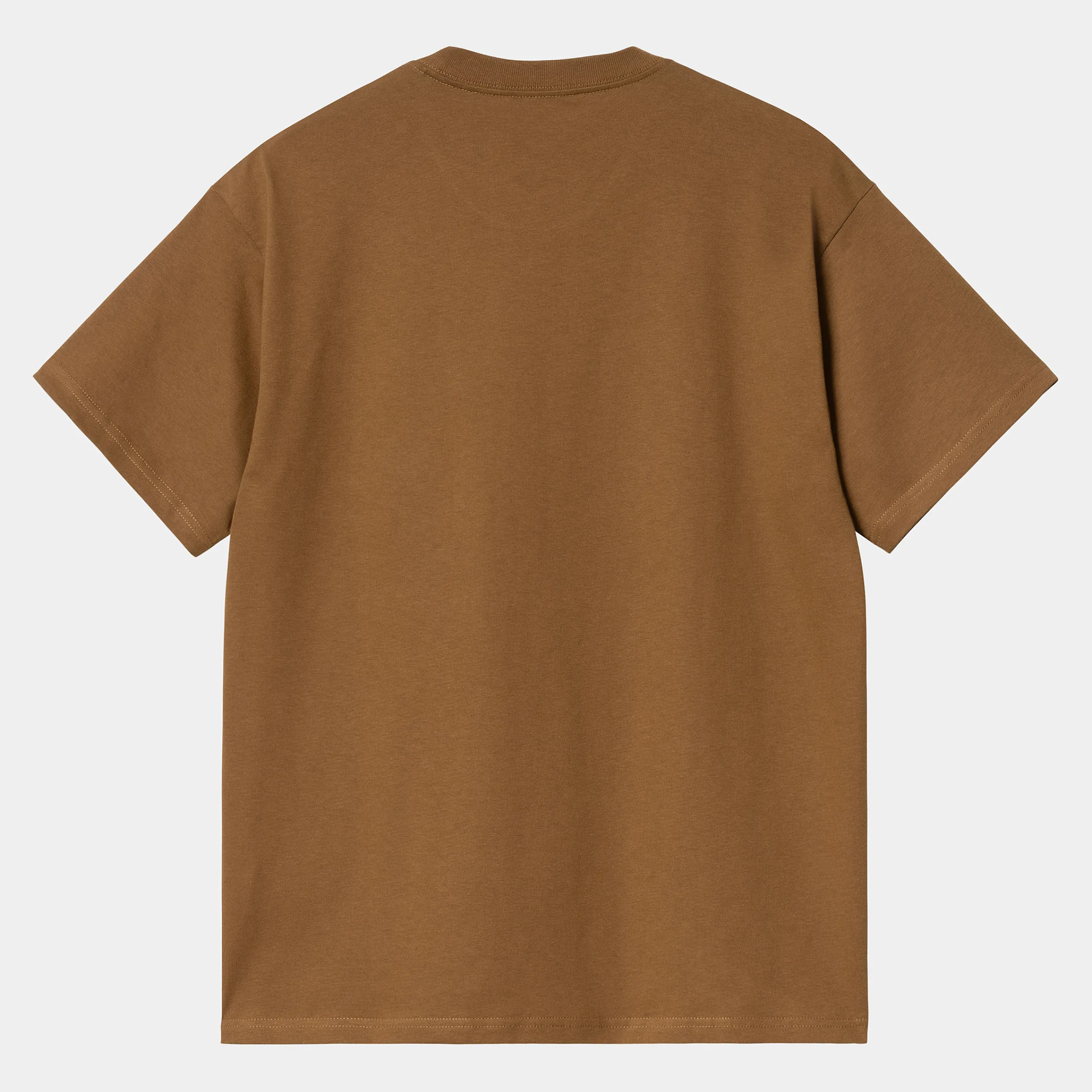 T-Shirts & Polos>Carhartt WIP S/S Heart Train Pocket T-Shirt Hamilton Brown