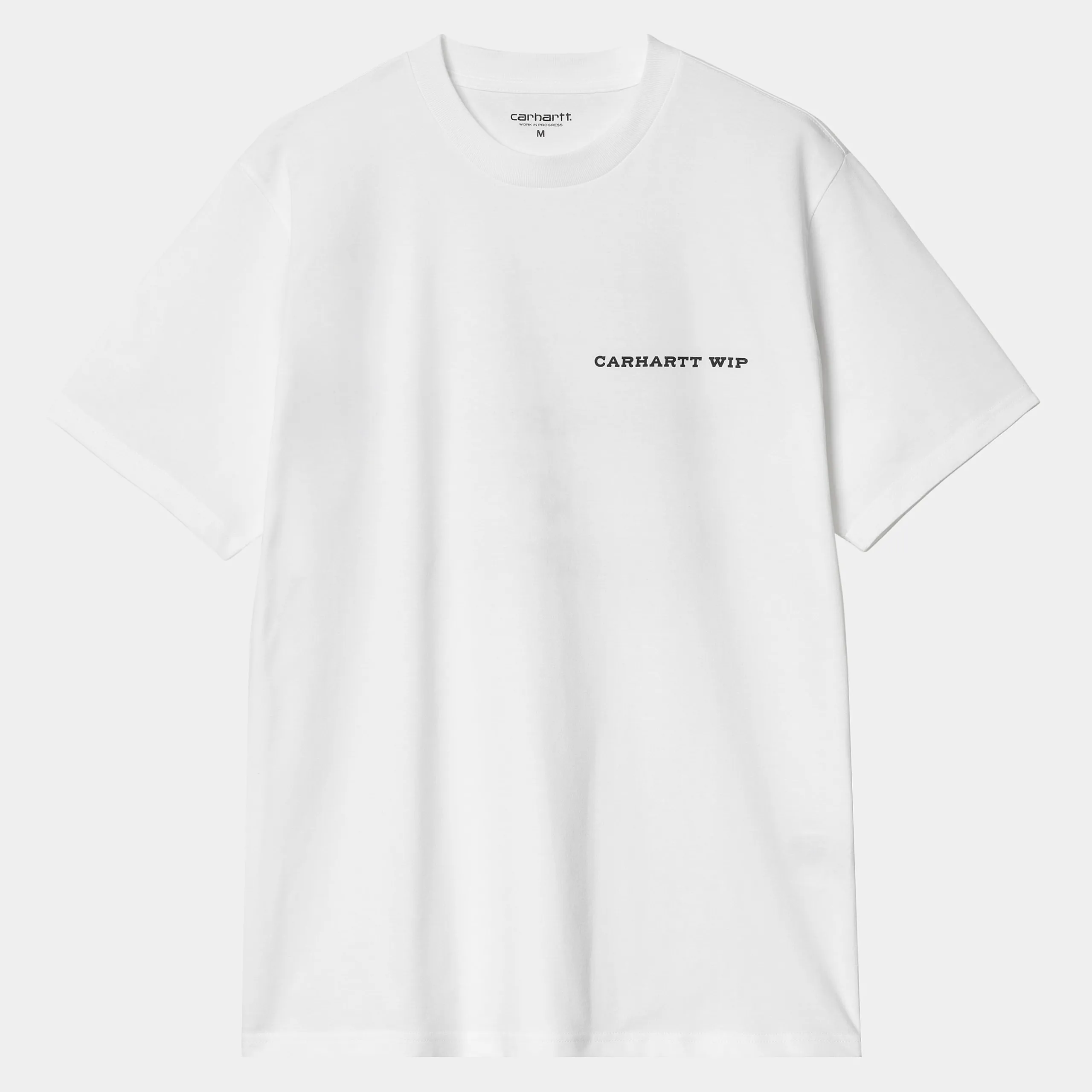 T-Shirts & Polos>Carhartt WIP S/S Home State T-Shirt White