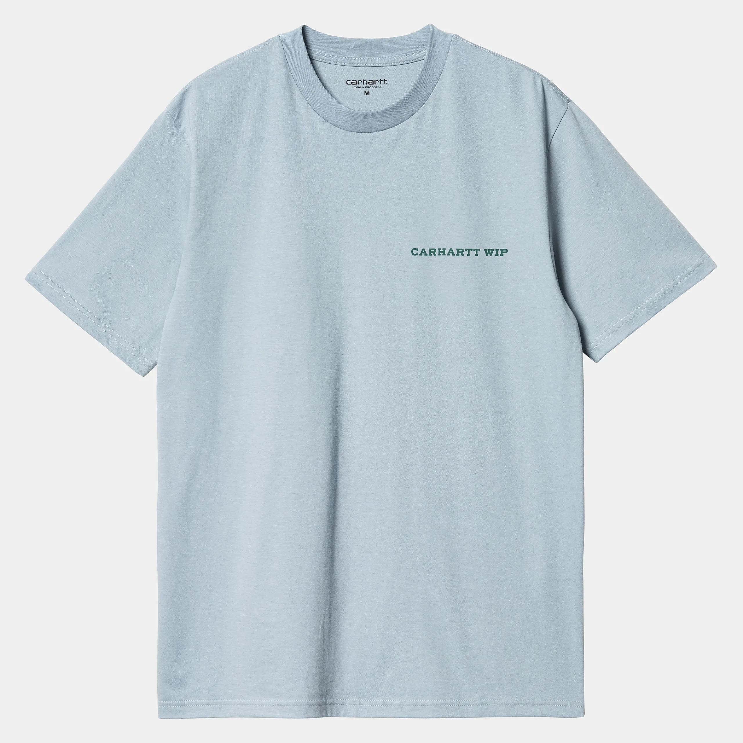 T-Shirts & Polos>Carhartt WIP S/S Home State T-Shirt Dusty Ice