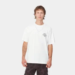 T-Shirts & Polos>Carhartt WIP S/S Hotel Keys T-Shirt White / Black