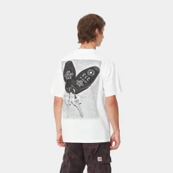 T-Shirts & Polos>Carhartt WIP S/S Hotel Keys T-Shirt White / Black