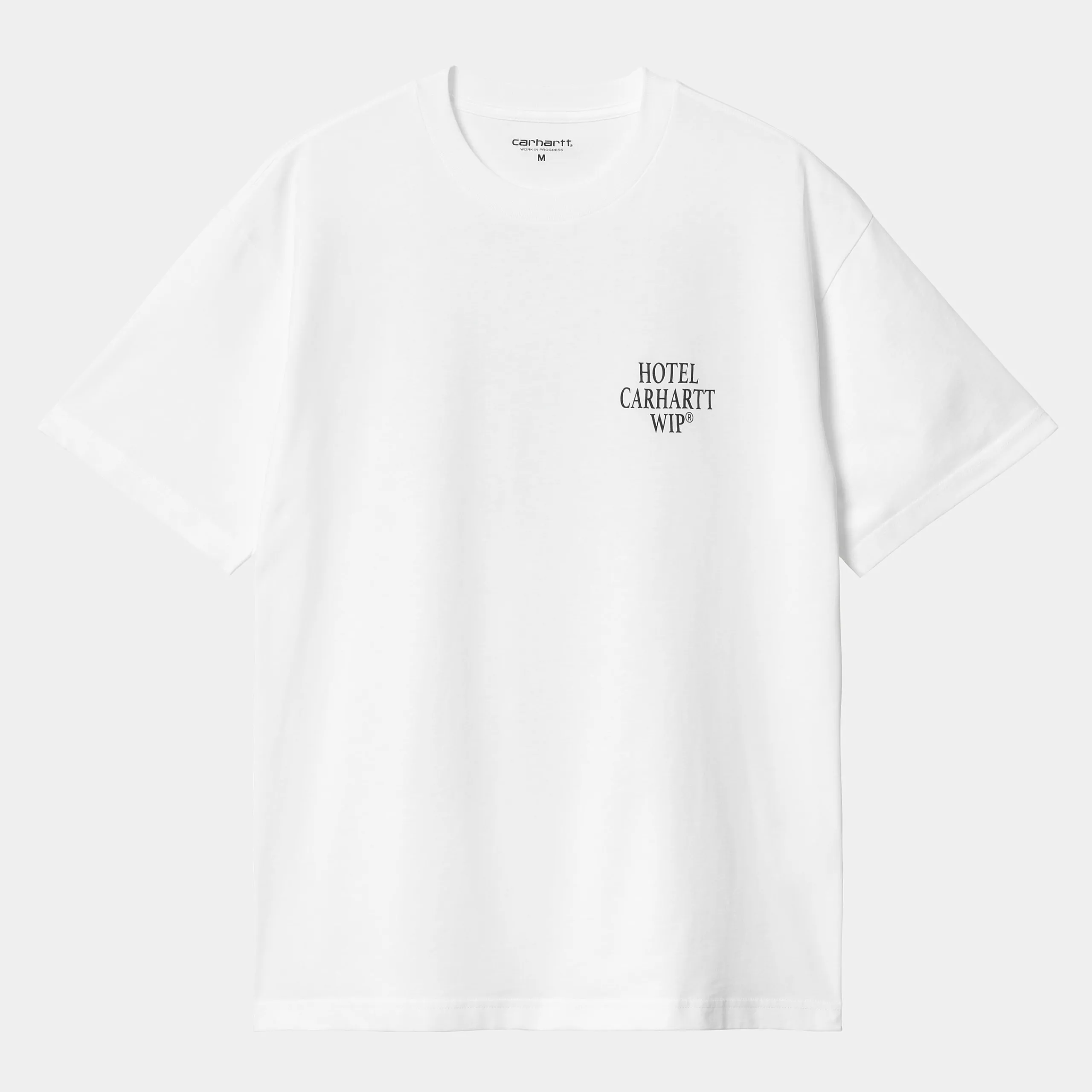 T-Shirts & Polos>Carhartt WIP S/S Hotel Keys T-Shirt White / Black