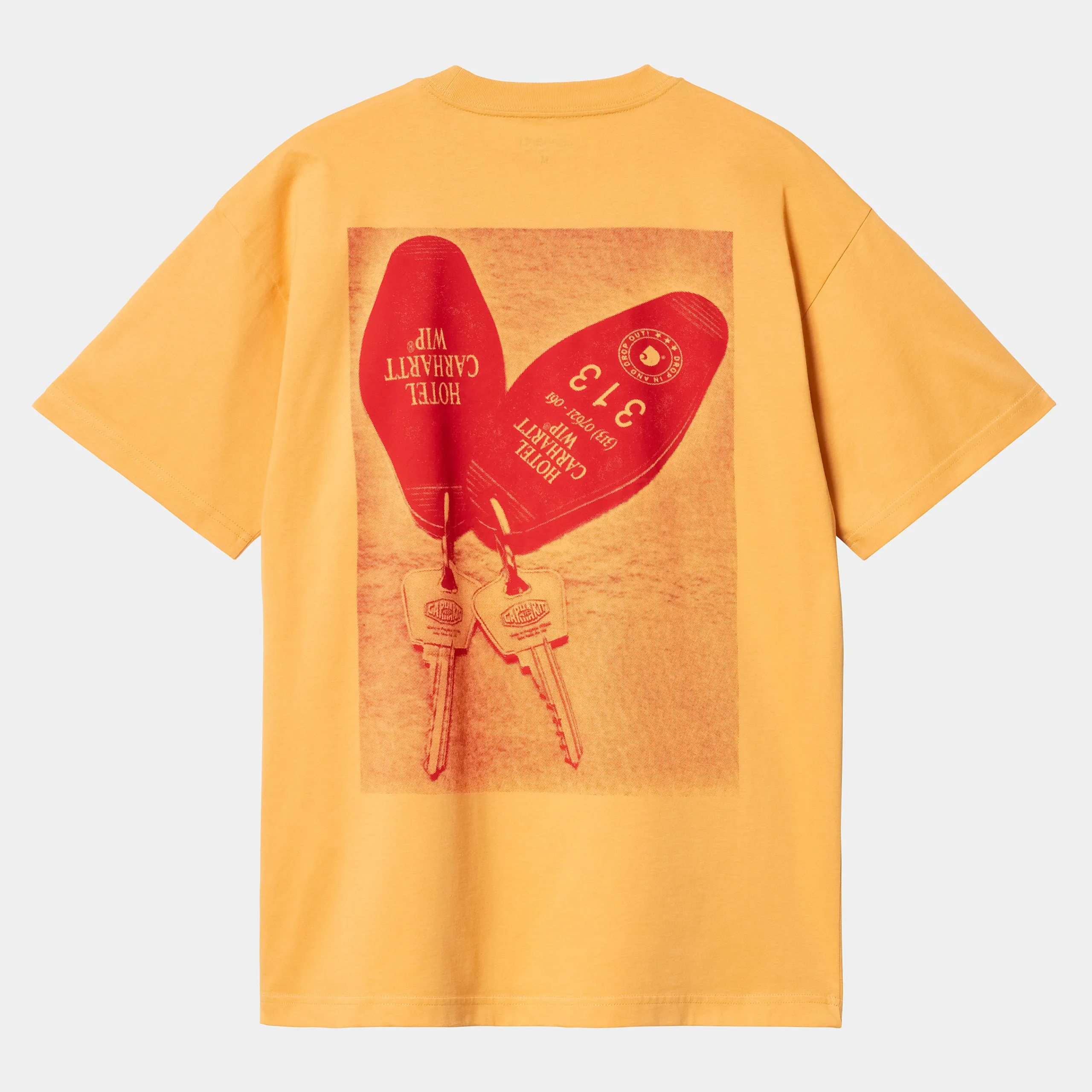 T-Shirts & Polos>Carhartt WIP S/S Hotel Keys T-Shirt Winter Spice / Red