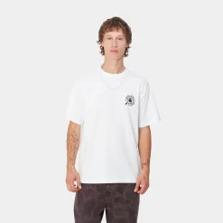 T-Shirts & Polos>Carhartt WIP S/S Inspector T-Shirt White