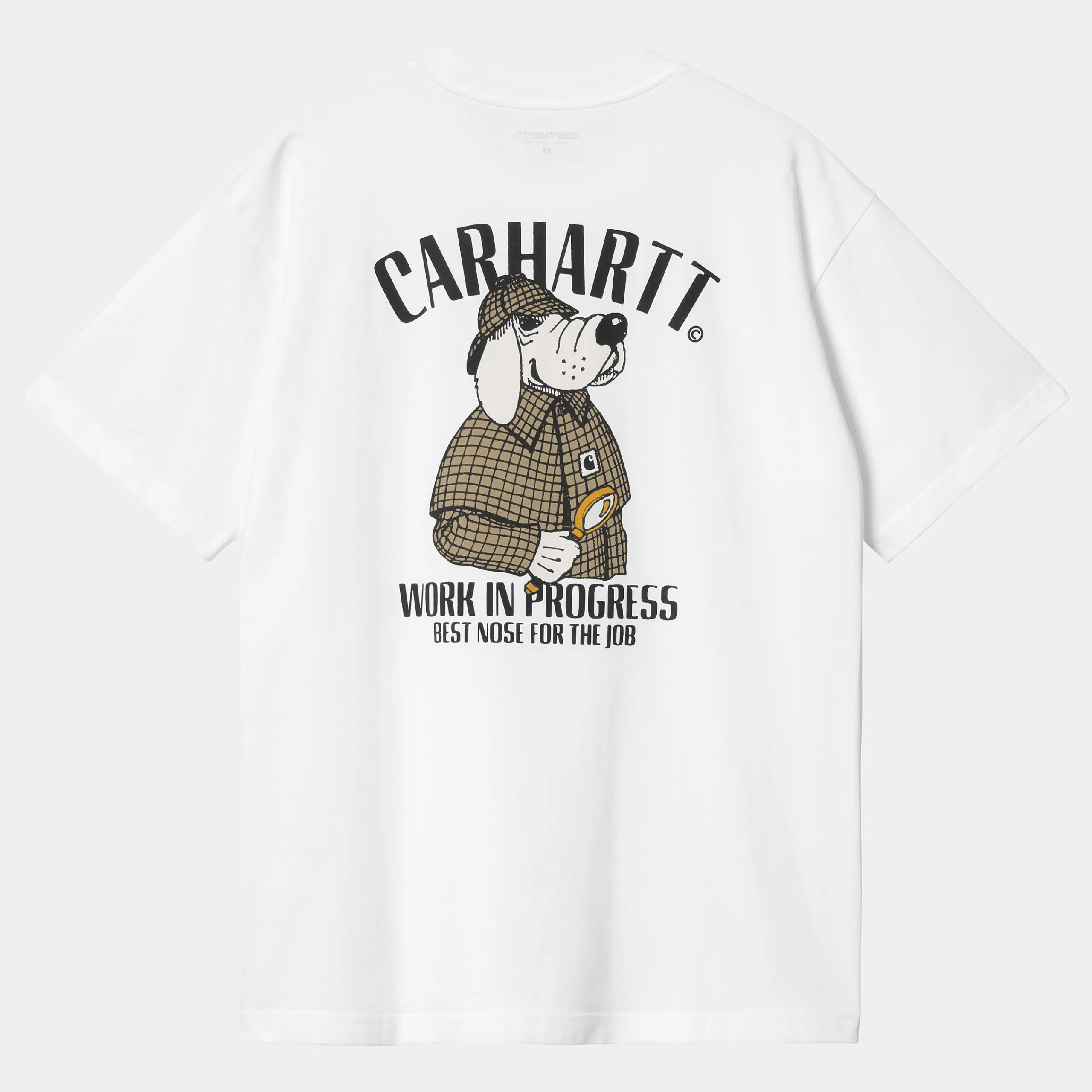 T-Shirts & Polos>Carhartt WIP S/S Inspector T-Shirt White