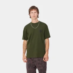 T-Shirts & Polos>Carhartt WIP S/S Inspector T-Shirt Tarragon