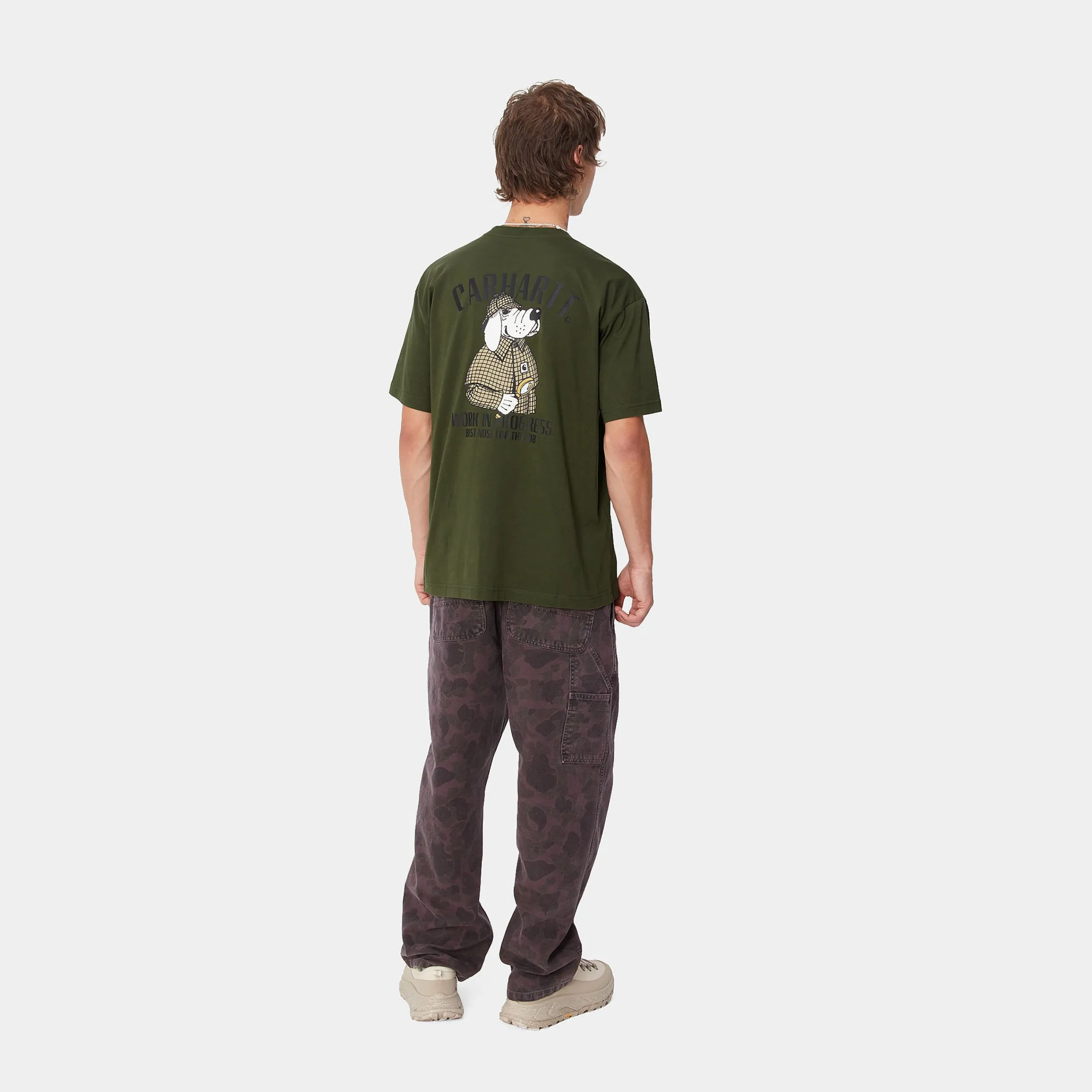 T-Shirts & Polos>Carhartt WIP S/S Inspector T-Shirt Tarragon