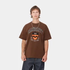 T-Shirts & Polos>Carhartt WIP S/S Lazy Duck Academy T-Shirt Offroad