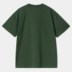 T-Shirts & Polos>Carhartt WIP S/S Lazy Duck Academy T-Shirt Sycamore Tree