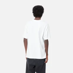 T-Shirts & Polos>Carhartt WIP S/S Madison T-Shirt White / Black
