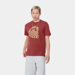 T-Shirts & Polos>Carhartt WIP S/S Noodle T-Shirt Tuscany