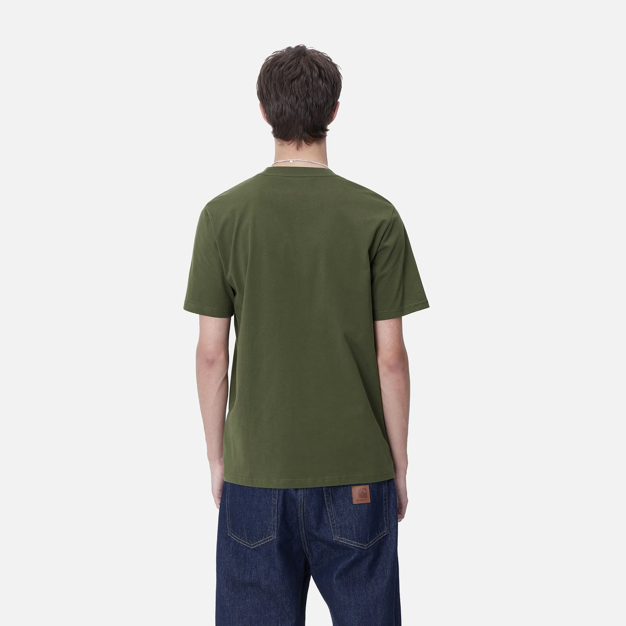 T-Shirts & Polos>Carhartt WIP S/S Paradise Script T-Shirt Tarragon