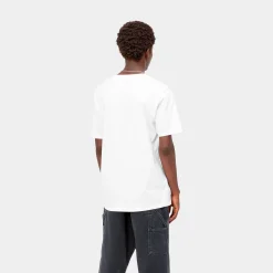 T-Shirts & Polos>Carhartt WIP S/S Pocket T-Shirt White