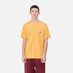 T-Shirts & Polos>Carhartt WIP S/S Pocket T-Shirt Winter Spice