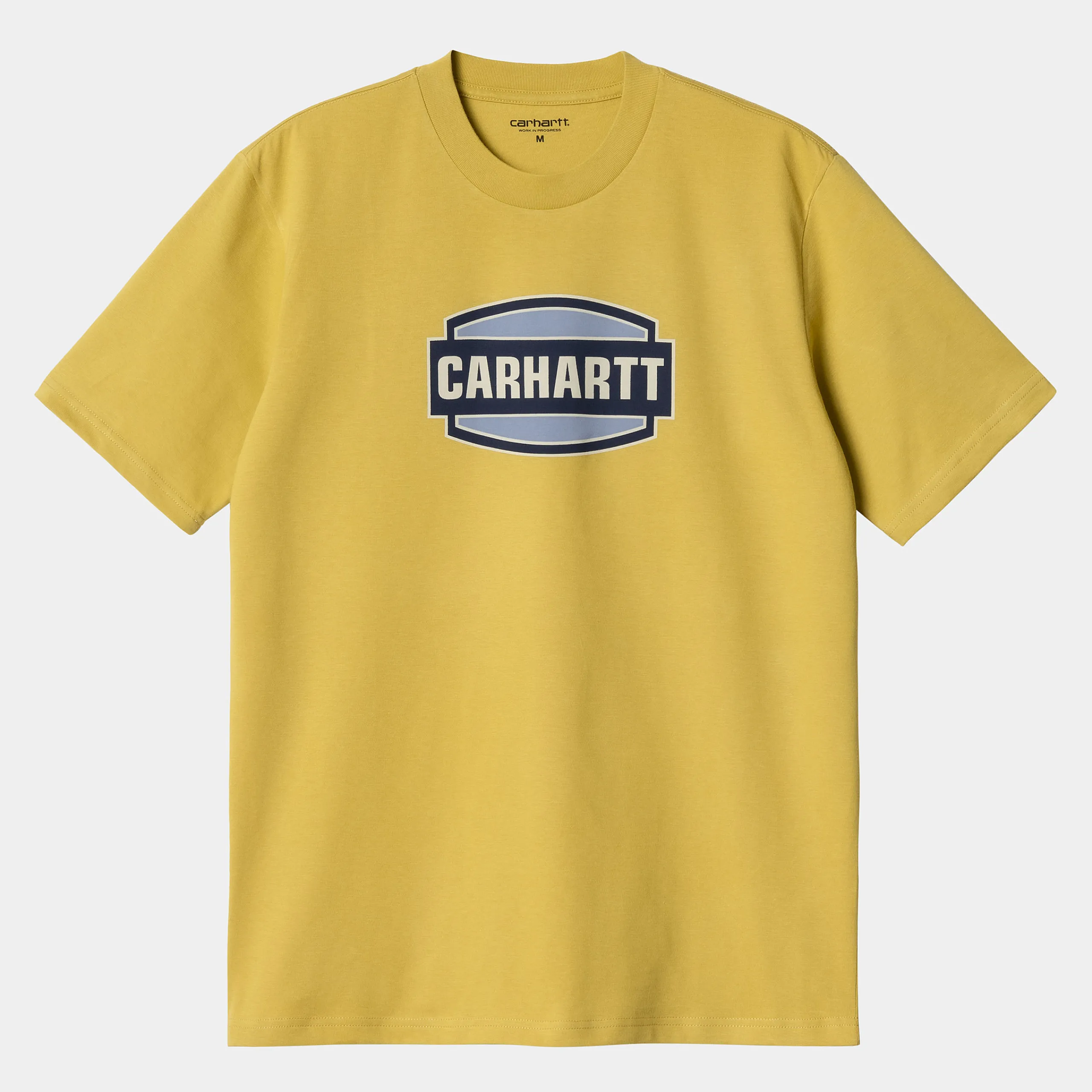 T-Shirts & Polos>Carhartt WIP S/S Press Script T-Shirt Golden Olive