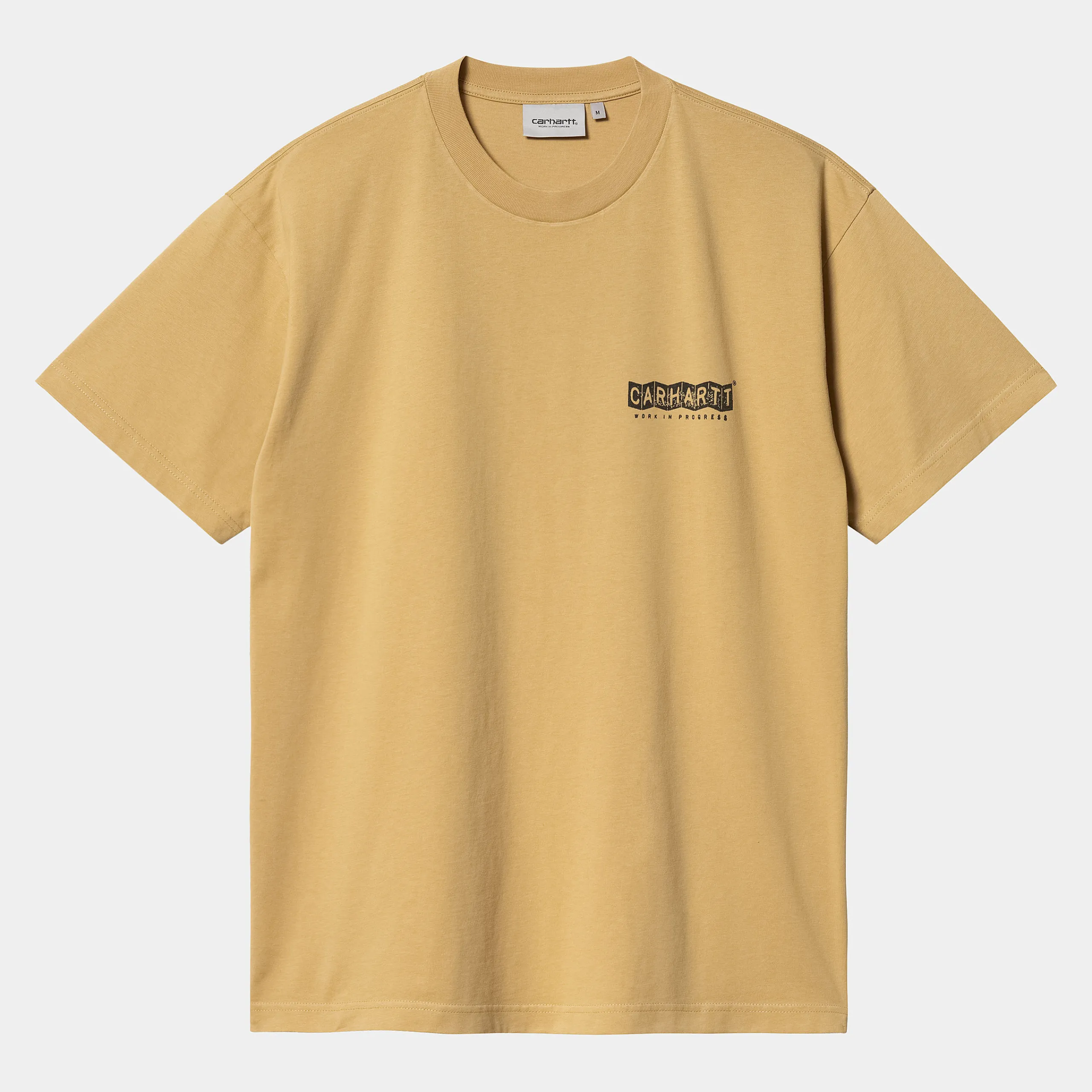 T-Shirts & Polos>Carhartt WIP S/S Stamp T-Shirt Bourbon / Black