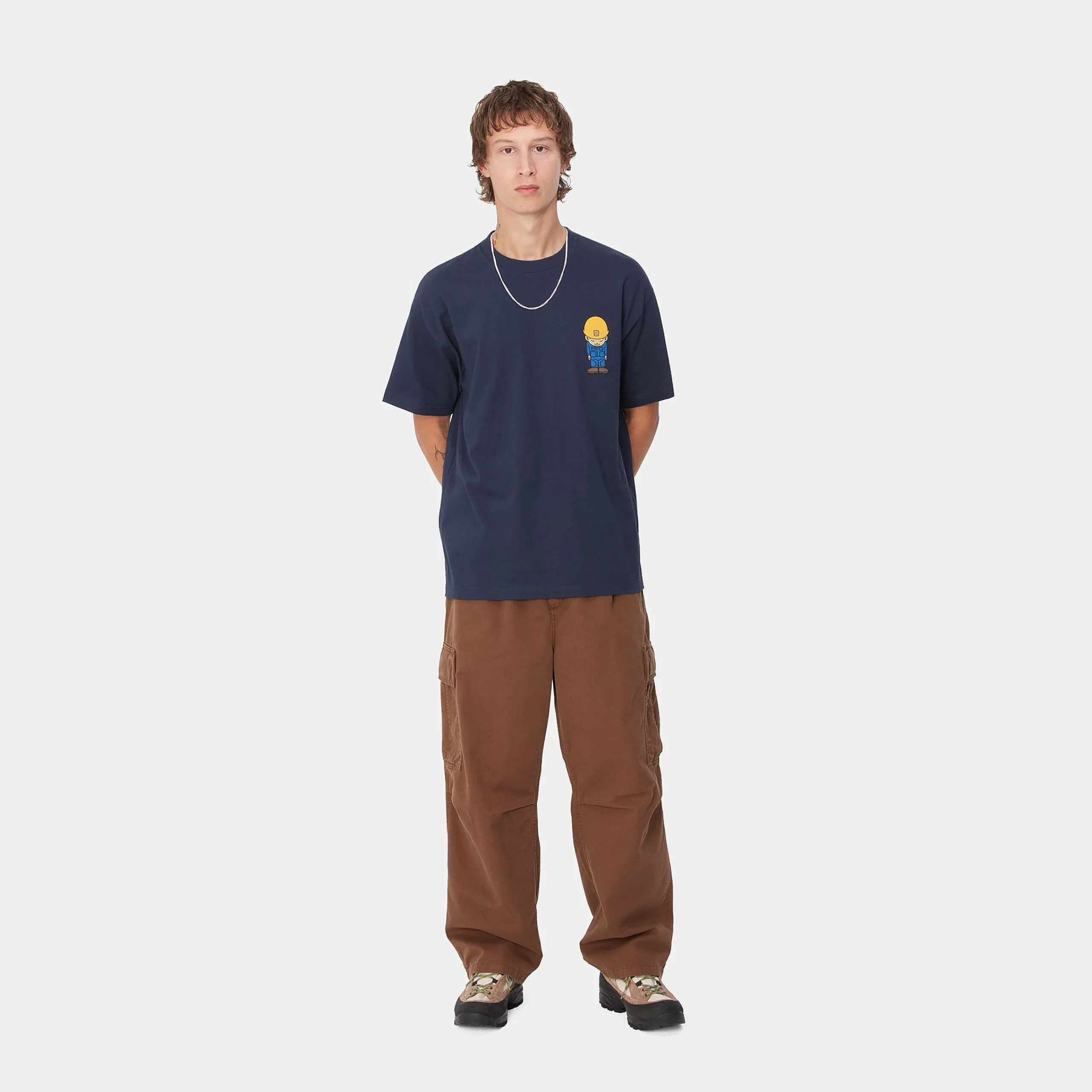 T-Shirts & Polos>Carhartt WIP S/S Sumimasen T-Shirt Air Force Blue