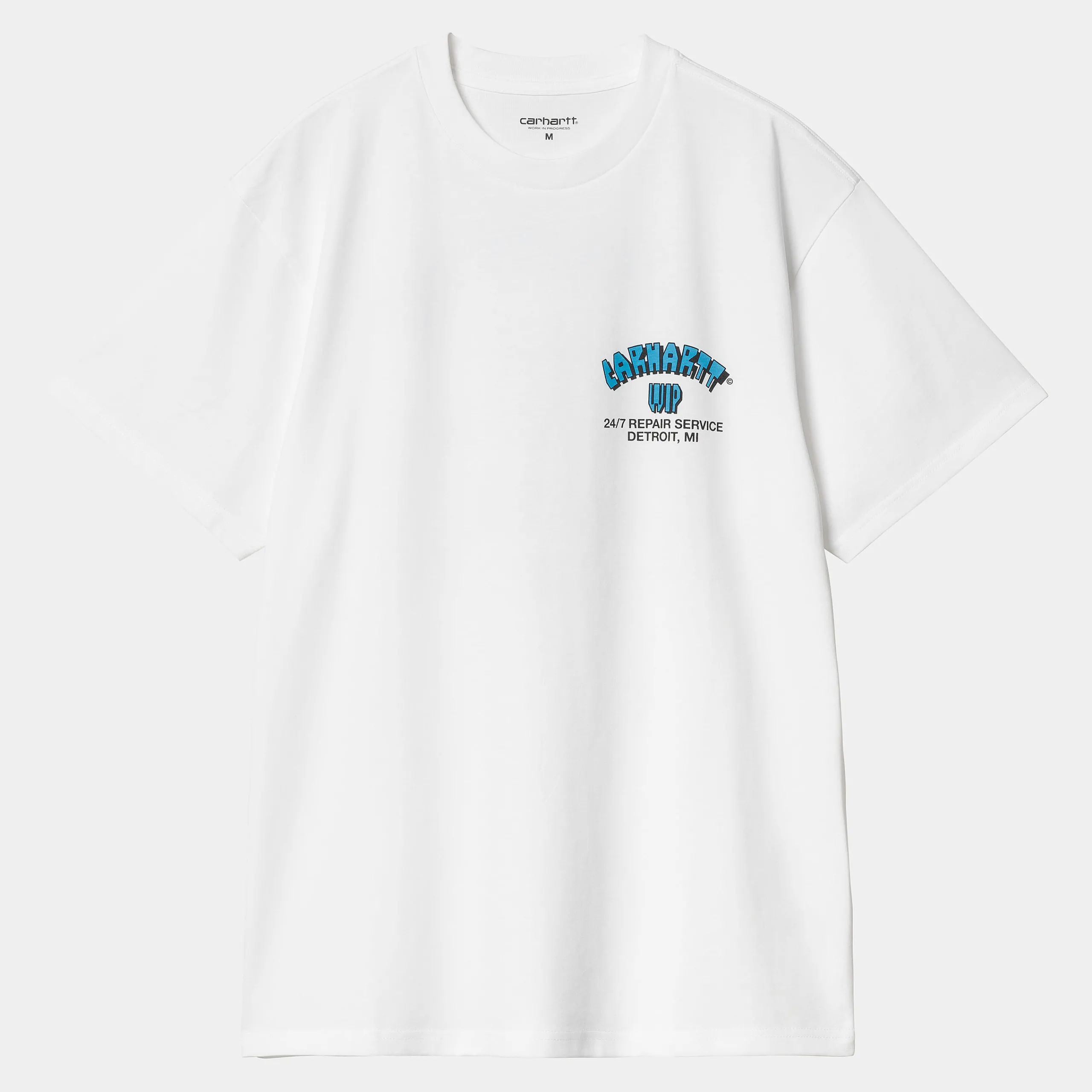 T-Shirts & Polos>Carhartt WIP S/S Super Tired T-Shirt White
