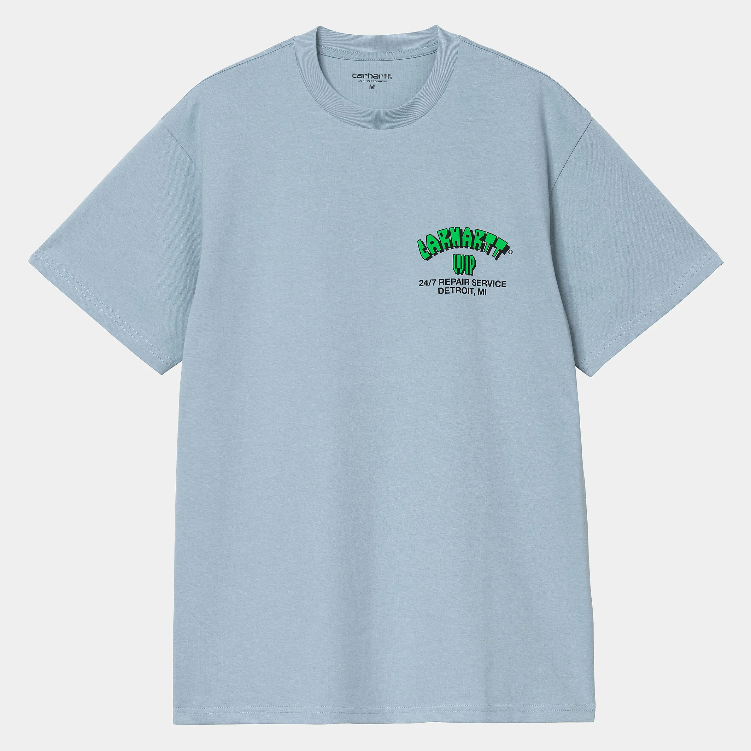 T-Shirts & Polos>Carhartt WIP S/S Super Tired T-Shirt Dusty Ice