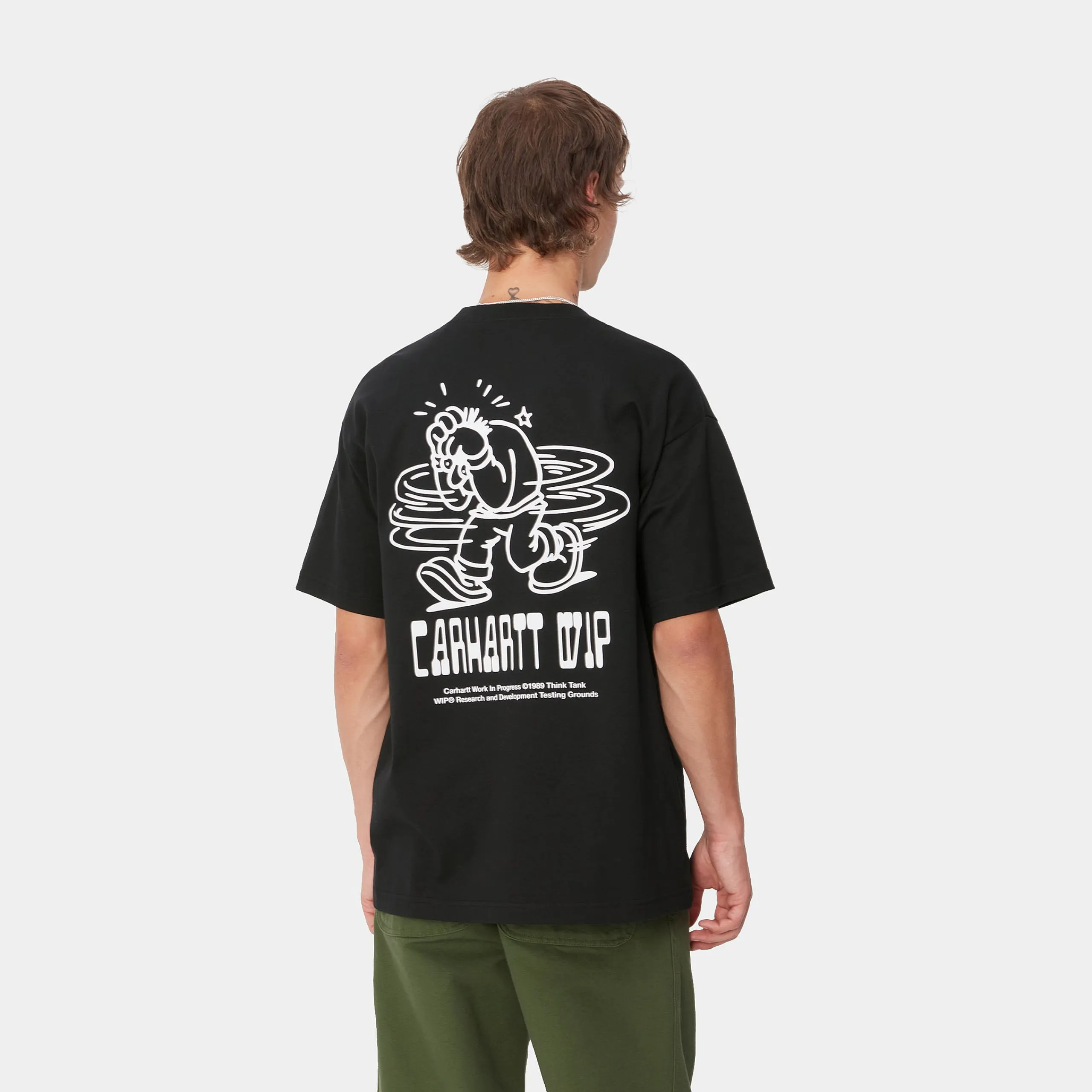 T-Shirts & Polos>Carhartt WIP S/S Think Tank T-Shirt Black