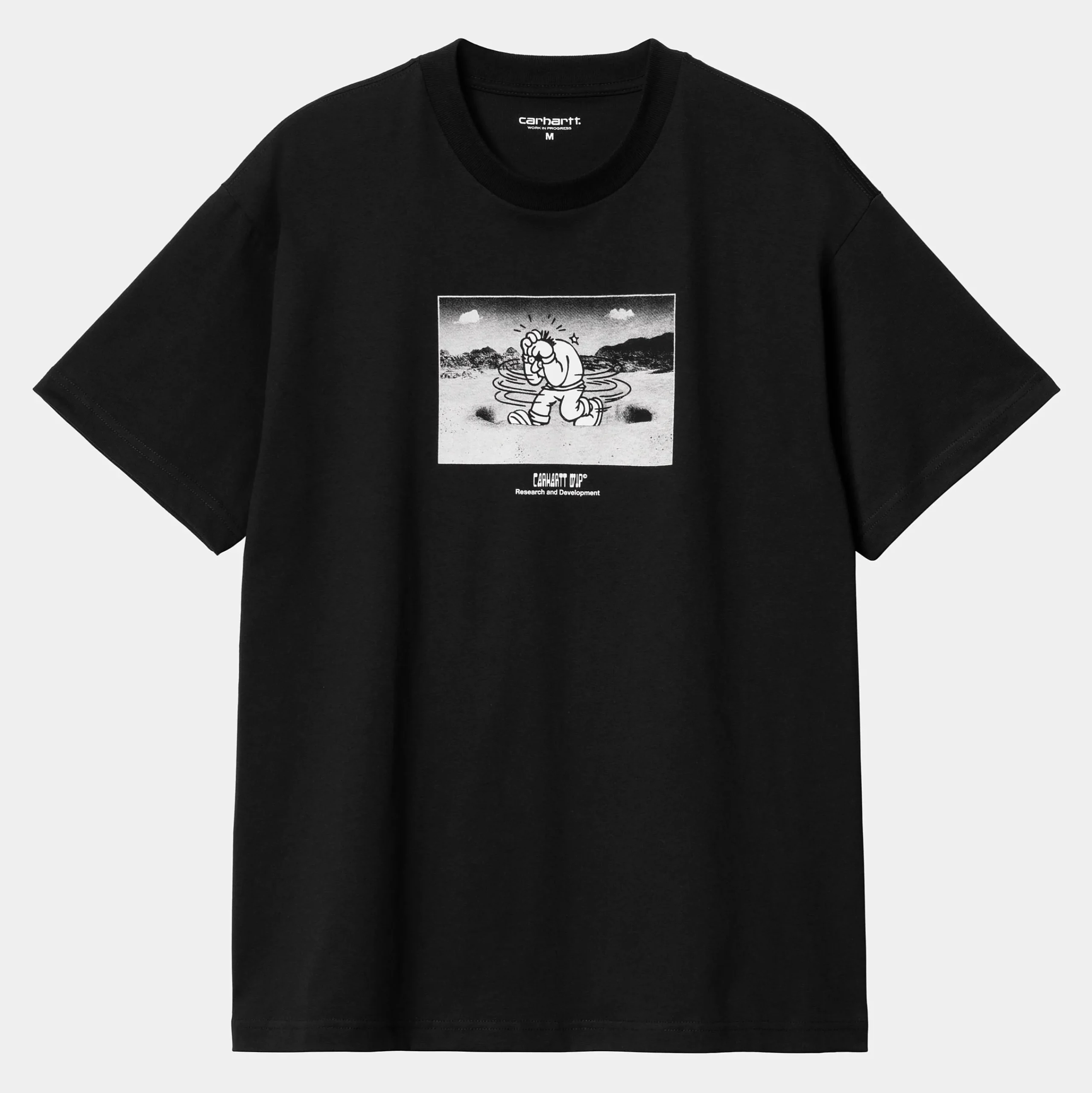 T-Shirts & Polos>Carhartt WIP S/S Think Tank T-Shirt Black