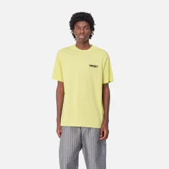 T-Shirts & Polos>Carhartt WIP S/S Trade T-Shirt Arctic Lime