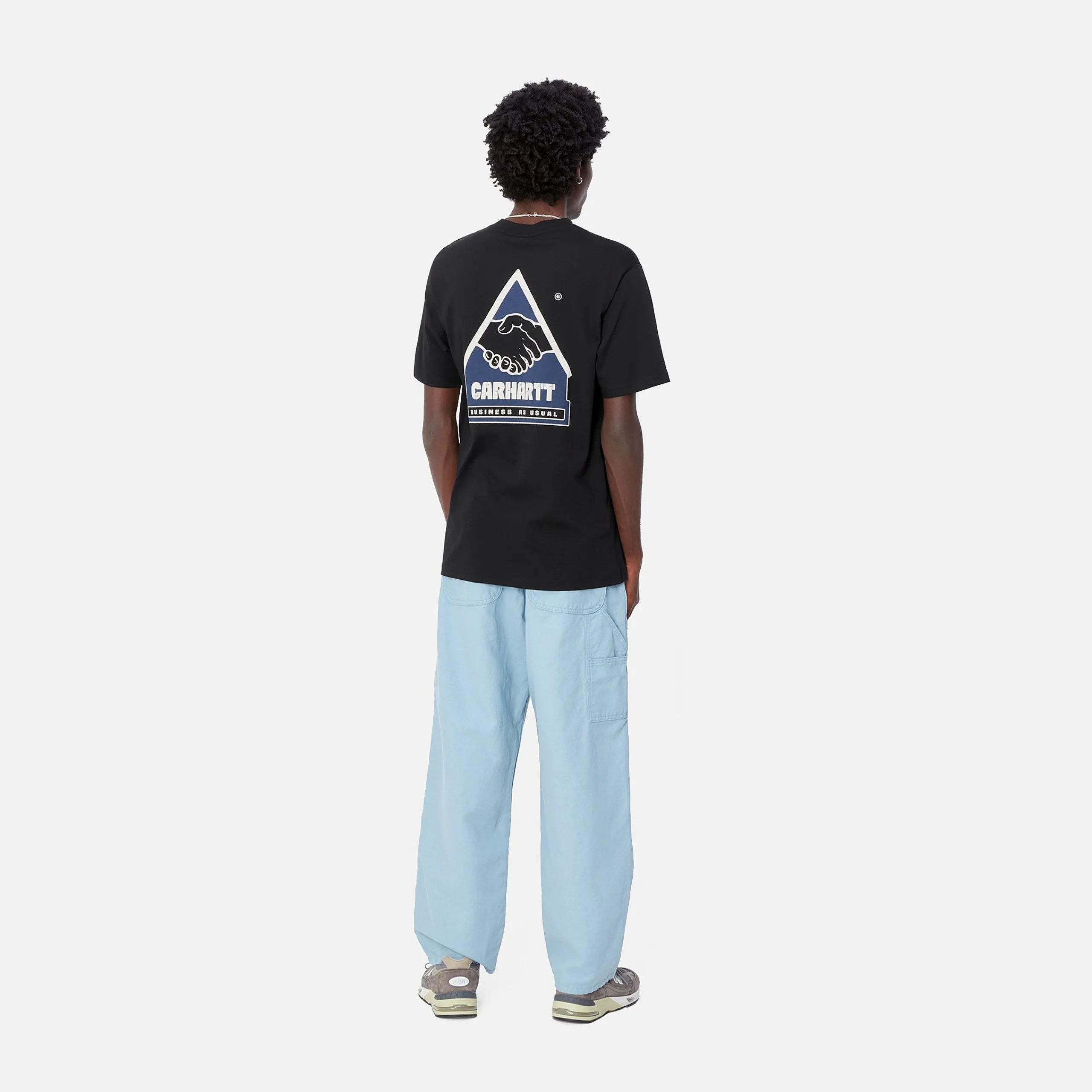 T-Shirts & Polos>Carhartt WIP S/S Trade T-Shirt Black