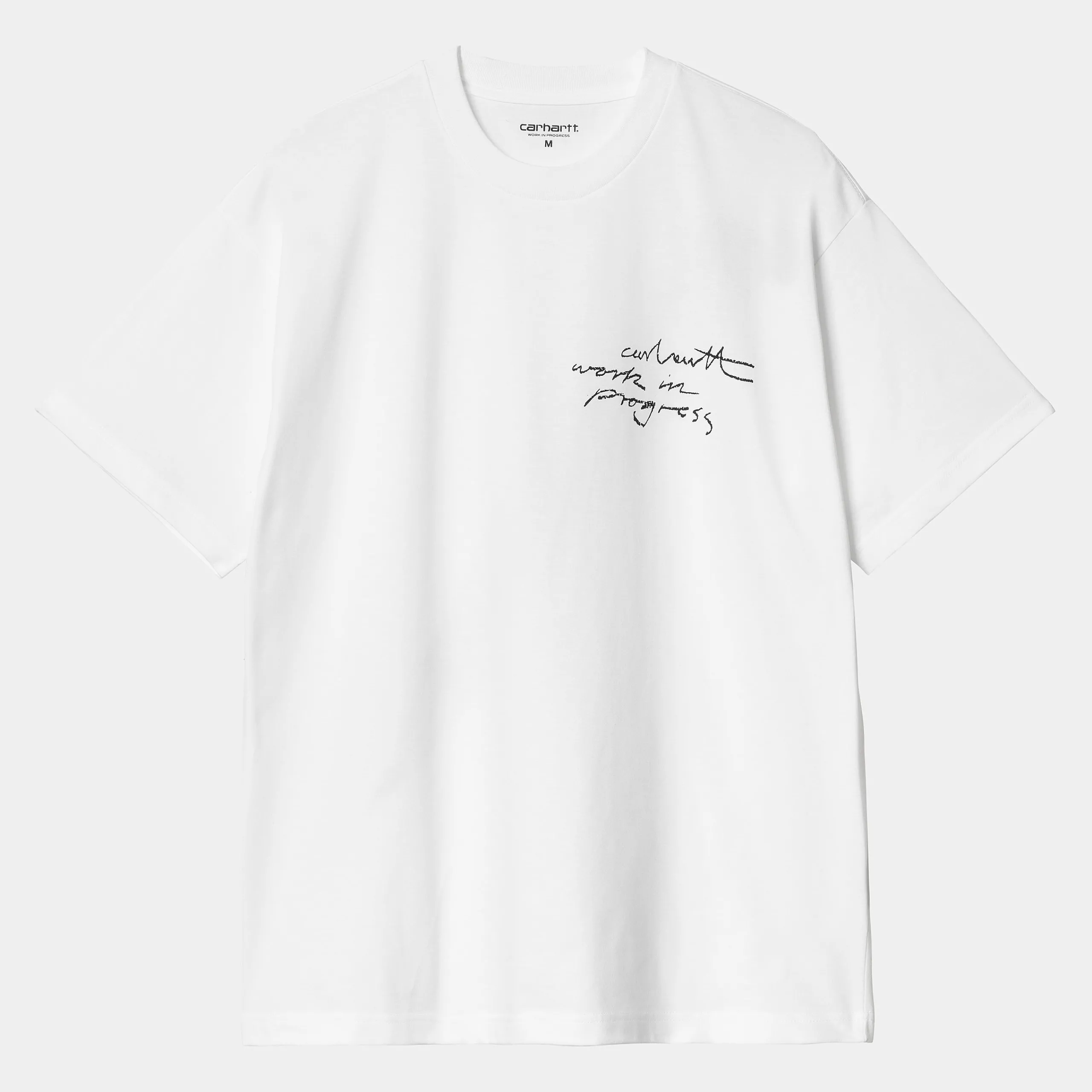 T-Shirts & Polos>Carhartt WIP S/S WIP Pencil T-Shirt White / Black