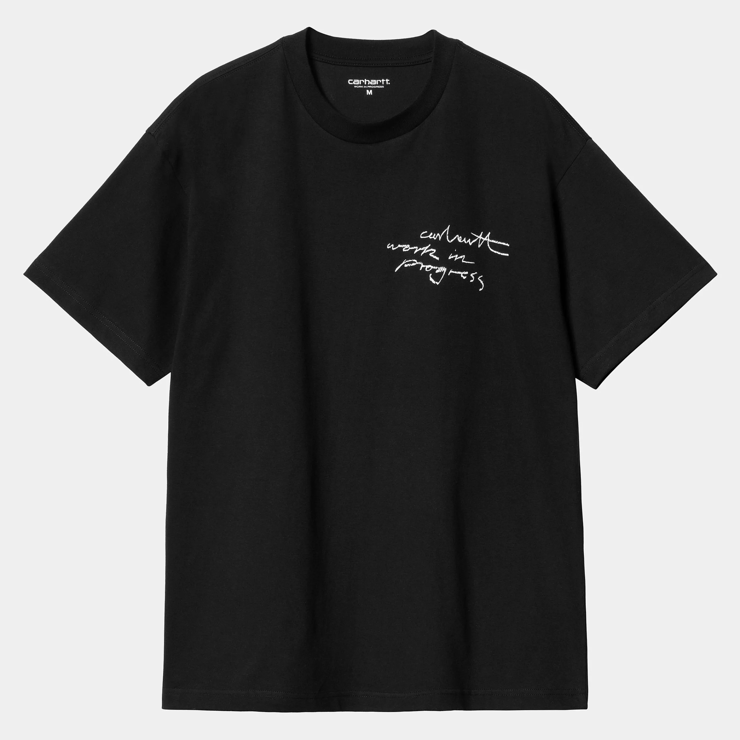 T-Shirts & Polos>Carhartt WIP S/S WIP Pencil T-Shirt Black / White