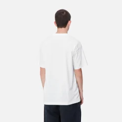 T-Shirts & Polos>Carhartt WIP S/S Yute T-Shirt White