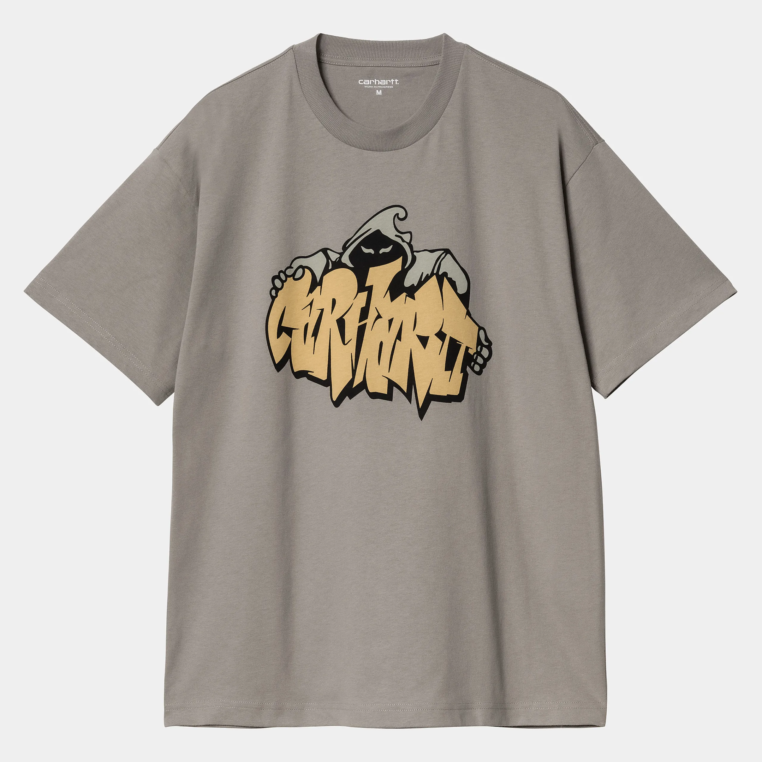 T-Shirts & Polos>Carhartt WIP S/S Yute T-Shirt Misty Grey
