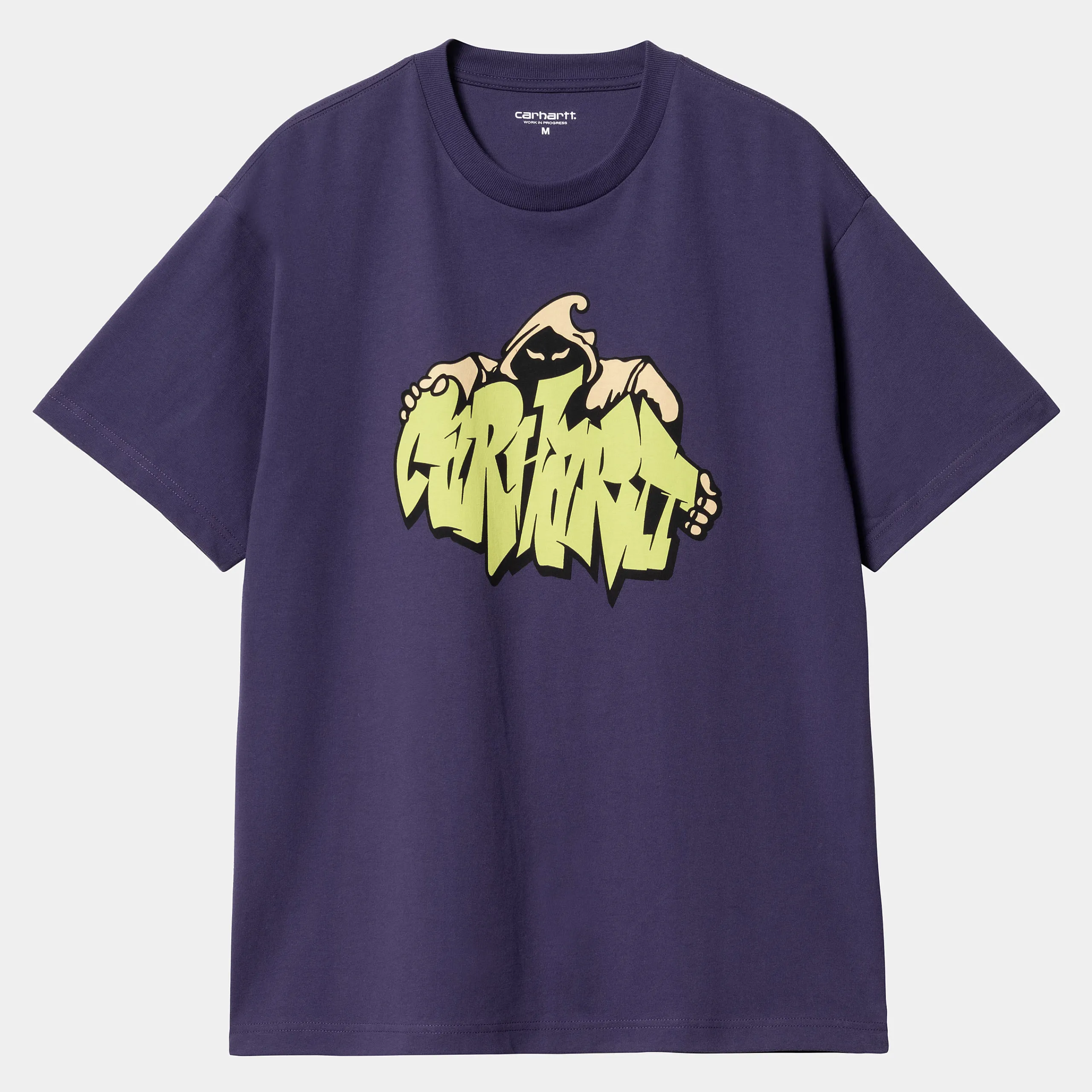 T-Shirts & Polos>Carhartt WIP S/S Yute T-Shirt Aura